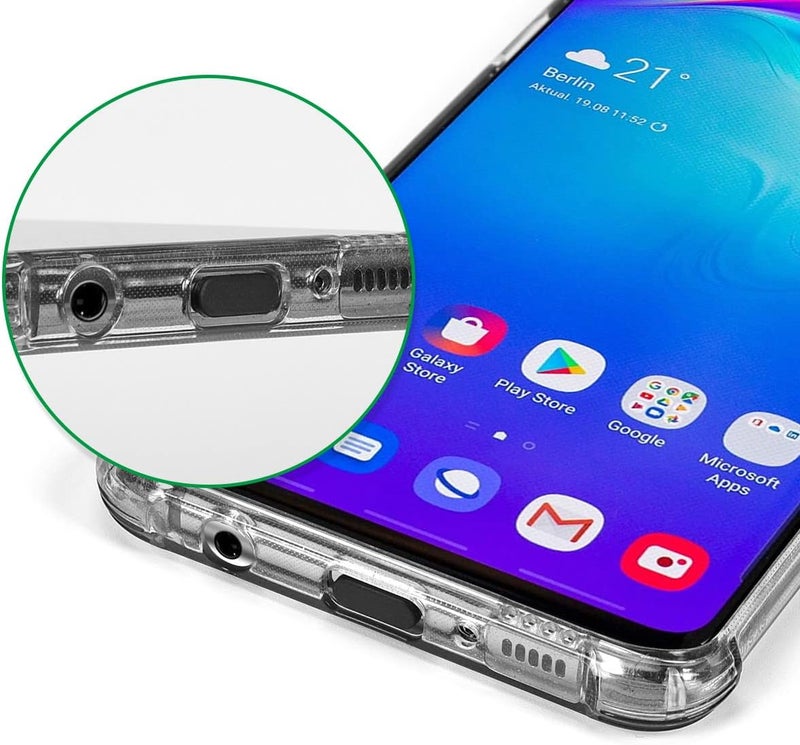 CaseBuy غطاء USB C، 10 حزمة من واقي منفذ الشحن من نوع C ضد الغبار لجهاز iPhone 17 16 15 Pro Max، Samsung Galaxy S24، S23، S22 Ultra S21 FE S20، Note 20، جميع أجهزة USB C و MacBook Laptop - Image 5